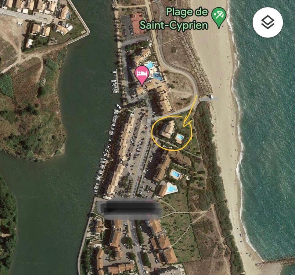 Appartement Entre La Lagune Et La Mer Avec Piscine, Direct Plage, Vue Partielle Mer Сен-Сіпріян Екстер'єр фото
