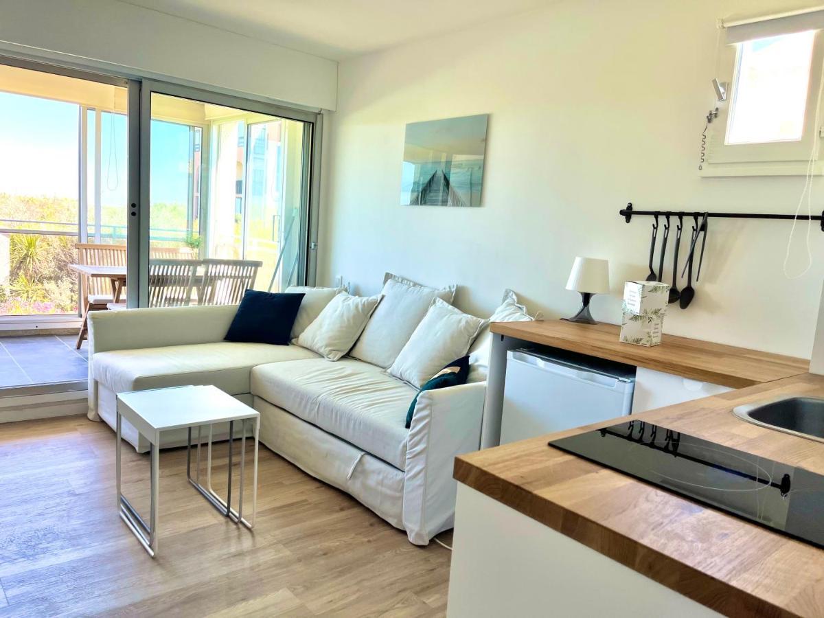 Appartement Entre La Lagune Et La Mer Avec Piscine, Direct Plage, Vue Partielle Mer Сен-Сіпріян Екстер'єр фото